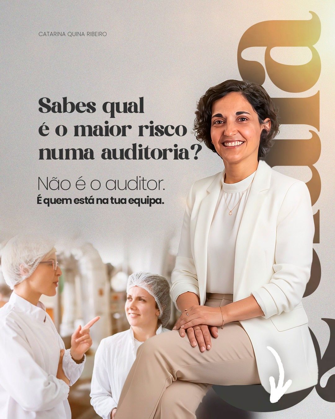 Importância da equipa e formação para o sucesso da auditoria